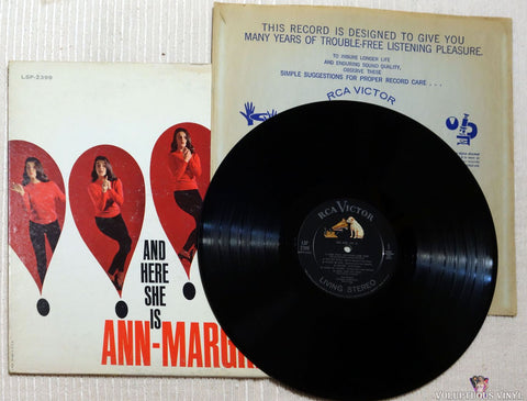Ann-Margret ‎– And Here She Is vinyl record