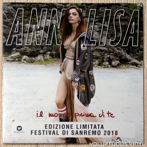 Annalisa – Il Mondo Prima Di Te(2018) 7" Single, Limited Edition, Yellow Vinyl, Italian Press, SEALED