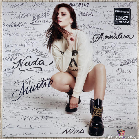 Annalisa ‎– Nuda (2020) Limited Edition Numbered, Autographed, Italian Press, SEALED