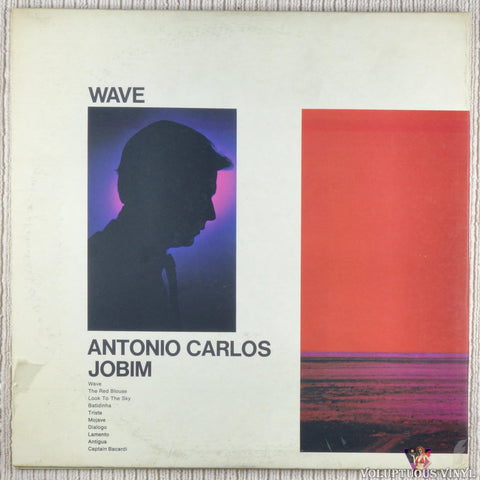 Antonio Carlos Jobim – Wave vinyl record back cover