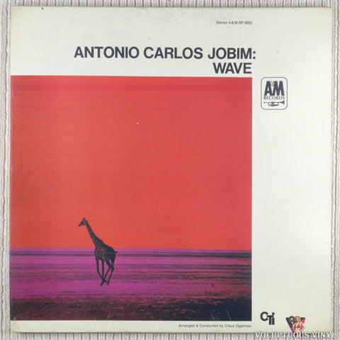 Antonio Carlos Jobim – Wave vinyl record front cover