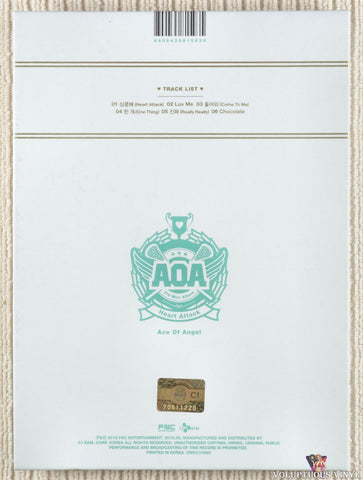 AOA – Heart Attack CD back cover