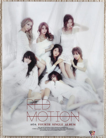 AOA ‎– Red Motion (2013) Korean Press