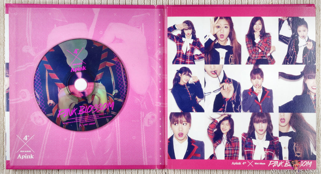 Apink – Pink Blossom (2014) CD, Mini-Album – Voluptuous Vinyl Records