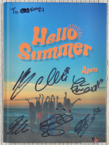 April – Hello Summer (2020) Promo, Autographed, Korean Press