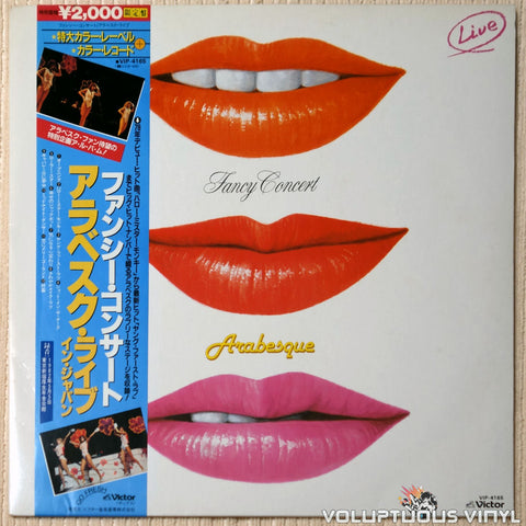 Arabesque – Fancy Concert (1982) Yellow Vinyl, Japanese Press