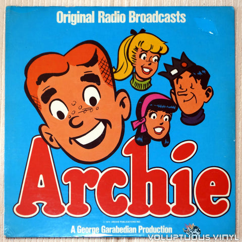Archie: Original Radio Broadcasts - Vinyl - Front Cover