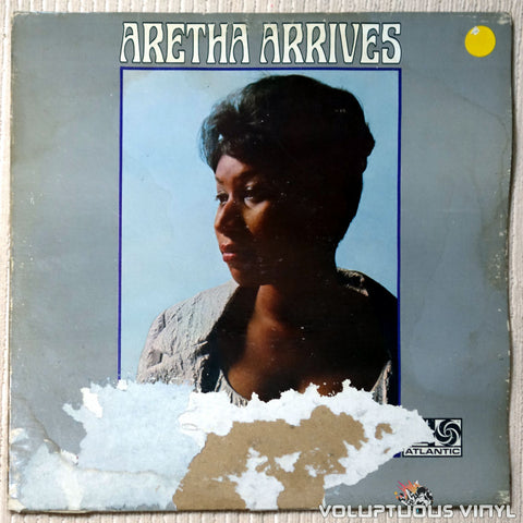 Aretha Franklin ‎– Aretha Arrives - Vinyl Record - Front Cover