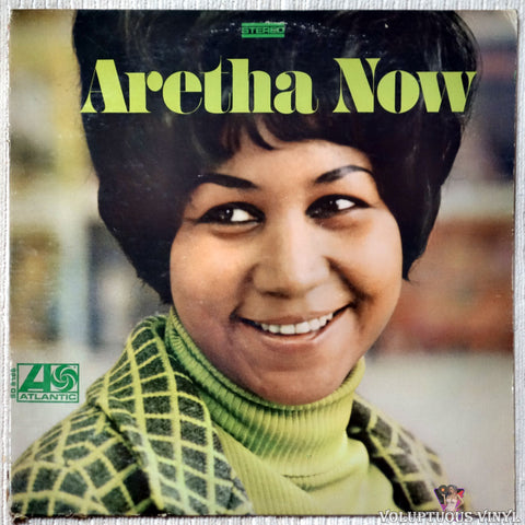 Aretha Franklin ‎– Aretha Now vinyl record front cover