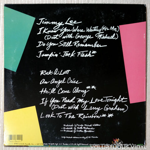 Aretha Franklin ‎– Aretha - Vinyl Record - Back Cover