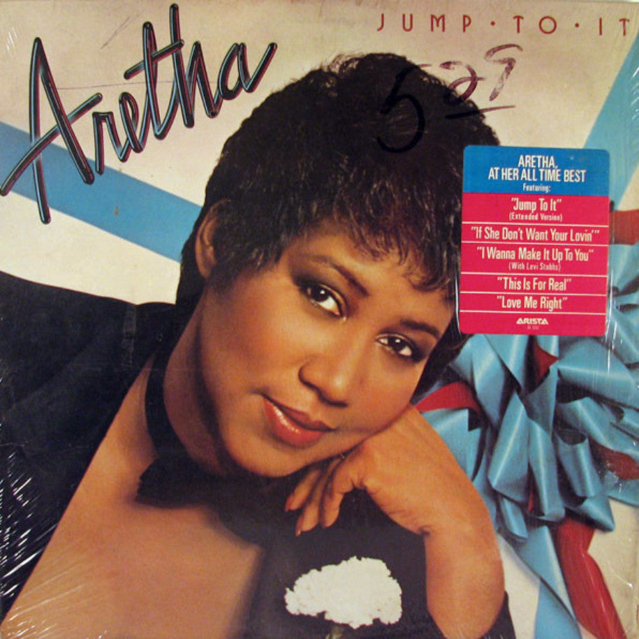 Aretha Franklin ‎– Jump To It - Vinyl Record - Front Cover