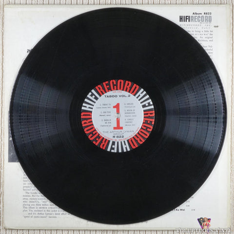 Arthur Lyman – Taboo Vol. 2 vinyl record