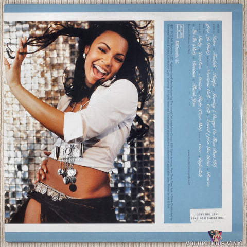 Ashanti ‎– Ashanti vinyl record back cover