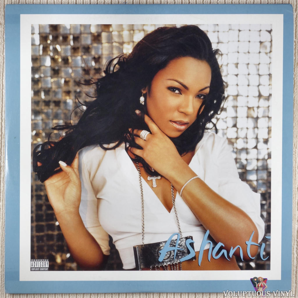 Ashanti ‎– Ashanti vinyl record front cover
