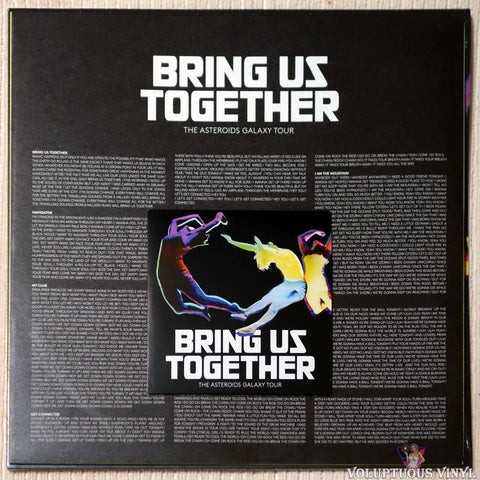 The Asteroids Galaxy Tour ‎– Bring Us Together vinyl record inner sleeve