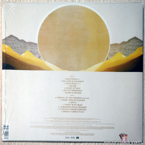 The Asteroids Galaxy Tour ‎– Out Of Frequency vinyl record back cover