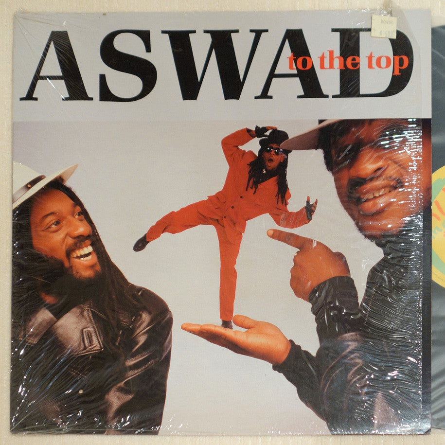 Aswad - On The Top vinyl record front cover