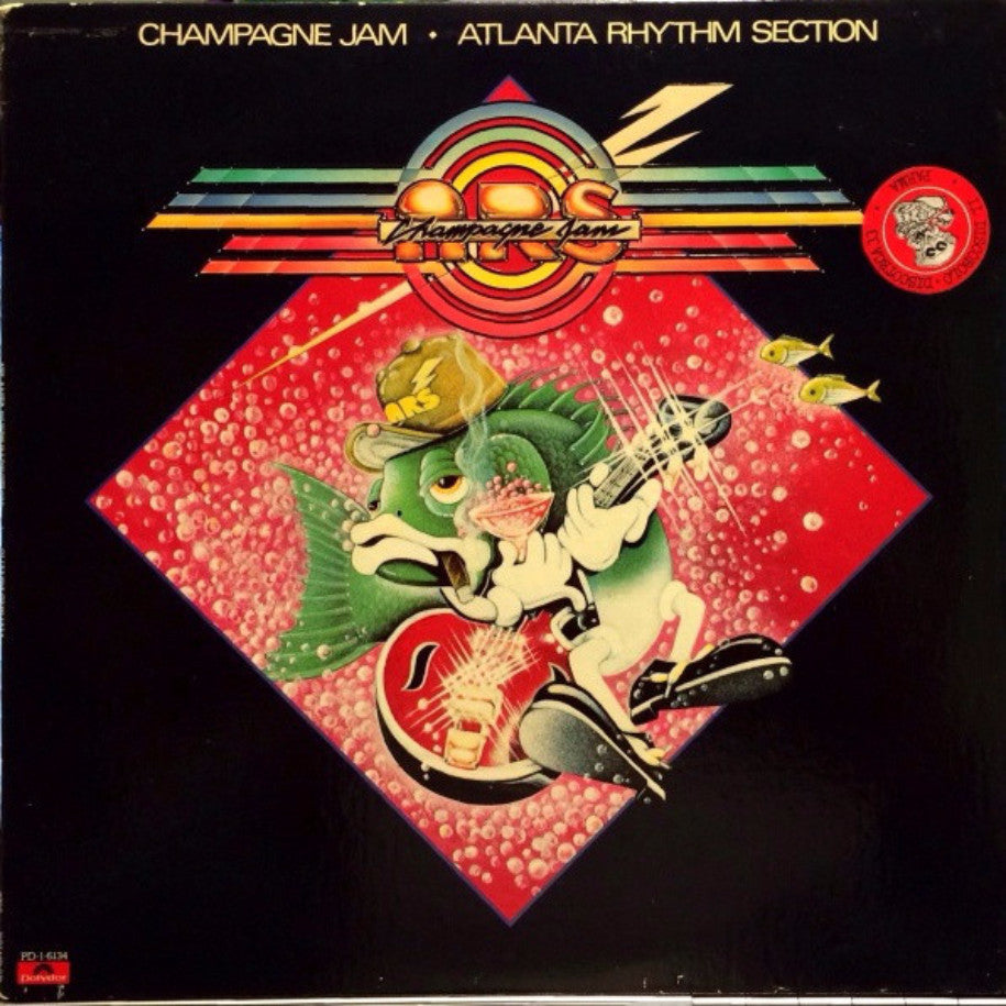 Atlanta Rhythm Section ‎– Champagne Jam - Vinyl Record - Front Cover