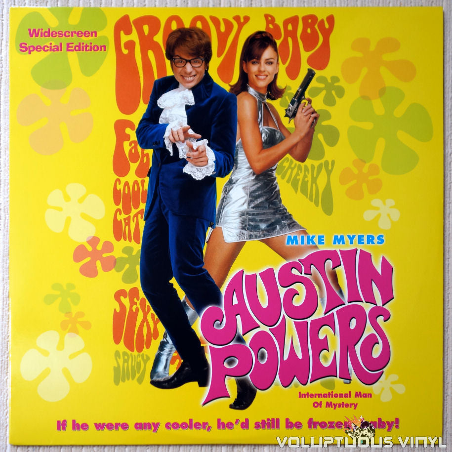 Austin Powers: International Man of Mystery - LaserDisc - Front Cover