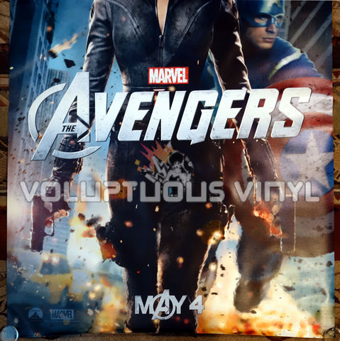 The Avengers (2012) - US Bus Shelter Poster - Scarlett Johanson - Black Widow - Bottom