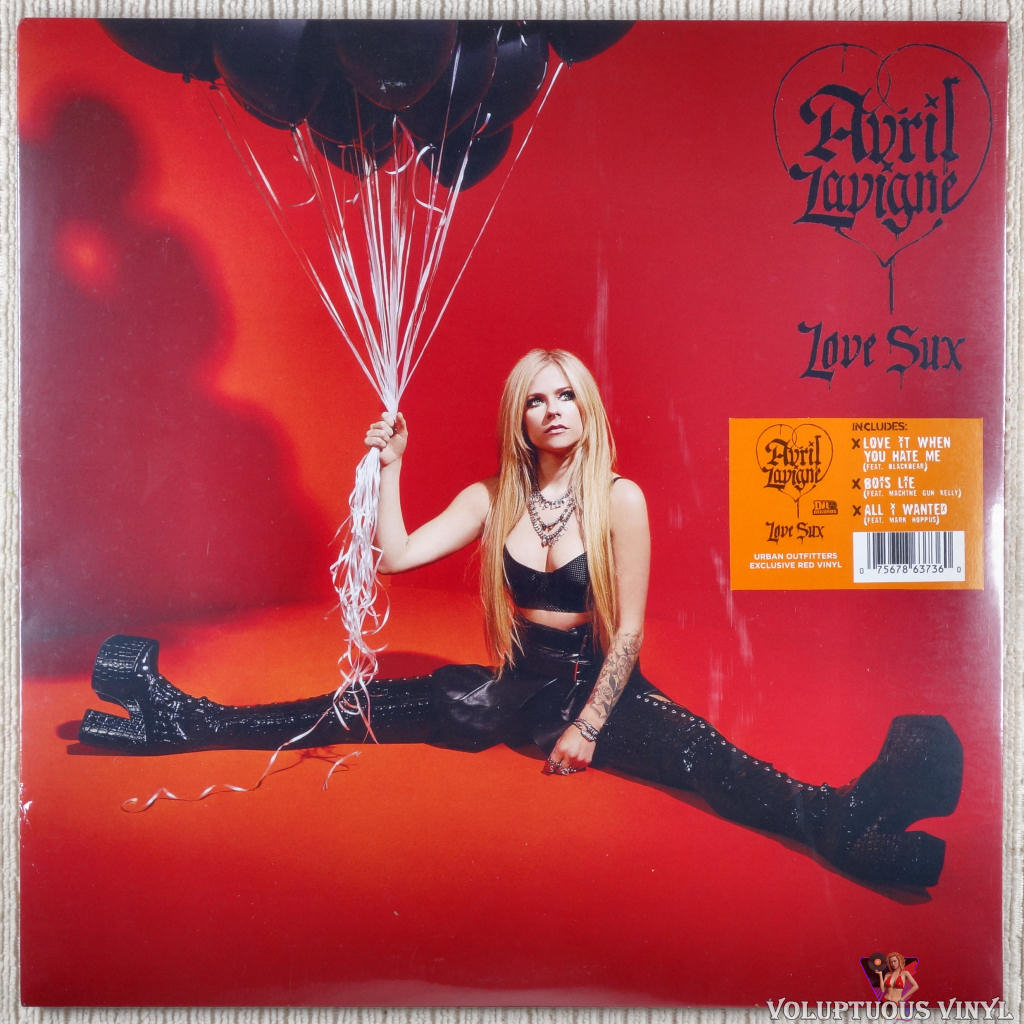 Avril Lavigne – Love Sux vinyl record front cover