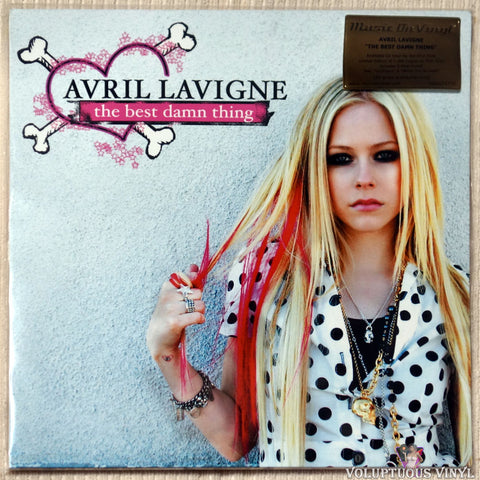 Avril Lavigne ‎– The Best Damn Thing vinyl record front cover