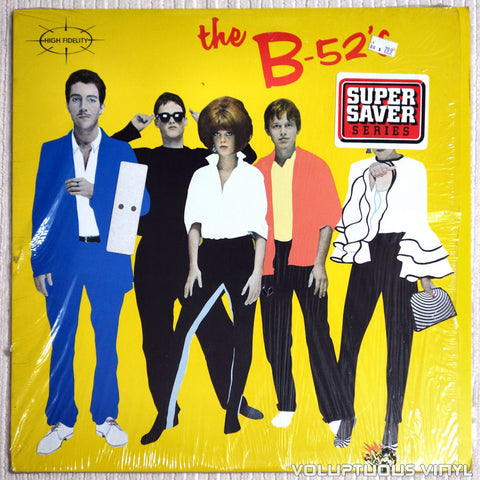The B-52's ‎– The B-52's - Vinyl Record - Front Cover