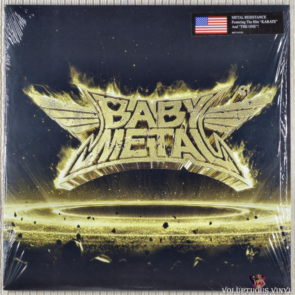 Babymetal ‎– Metal Resistance vinyl record front cover