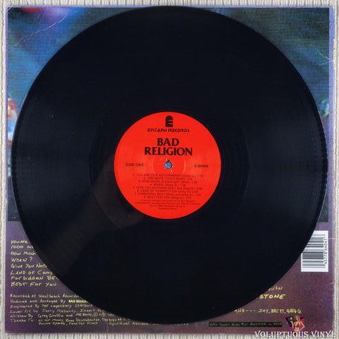 Bad Religion ‎– Suffer vinyl record