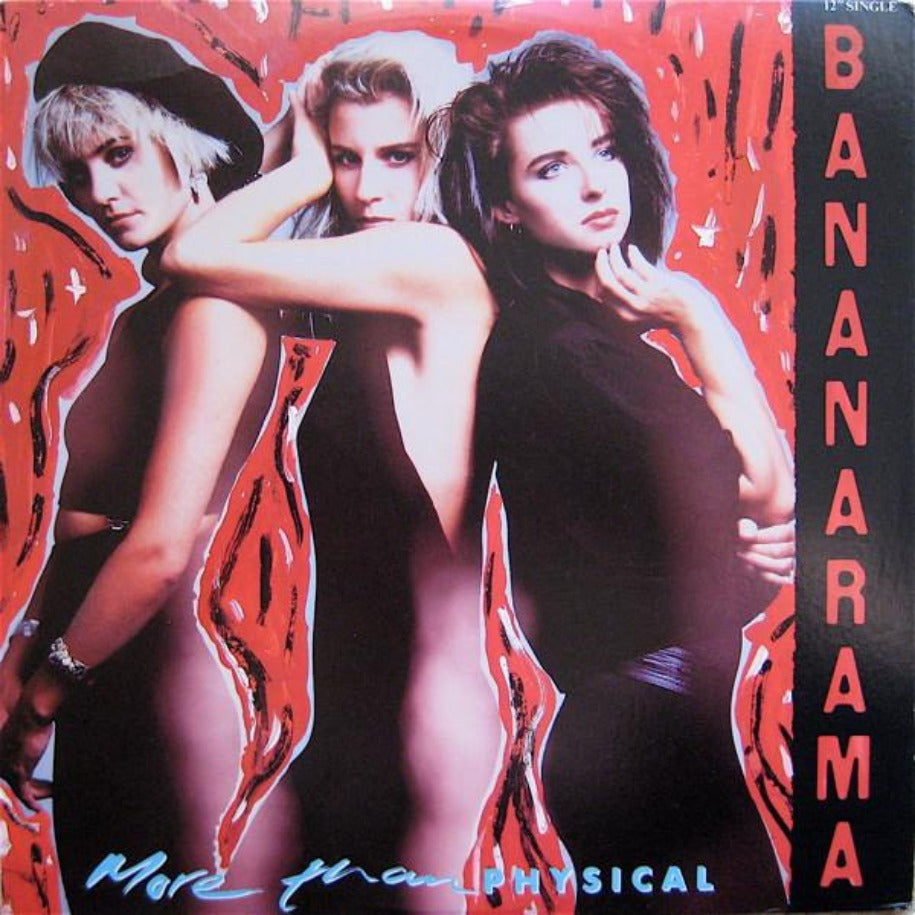 Bananarama ‎– More Than Physical vinyl record front cover
