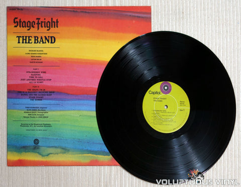 The Band ‎– Stage Fright - Vinyl Record