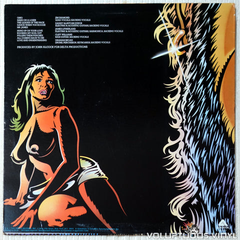 Bandit ‎– Bandit vinyl record back cover