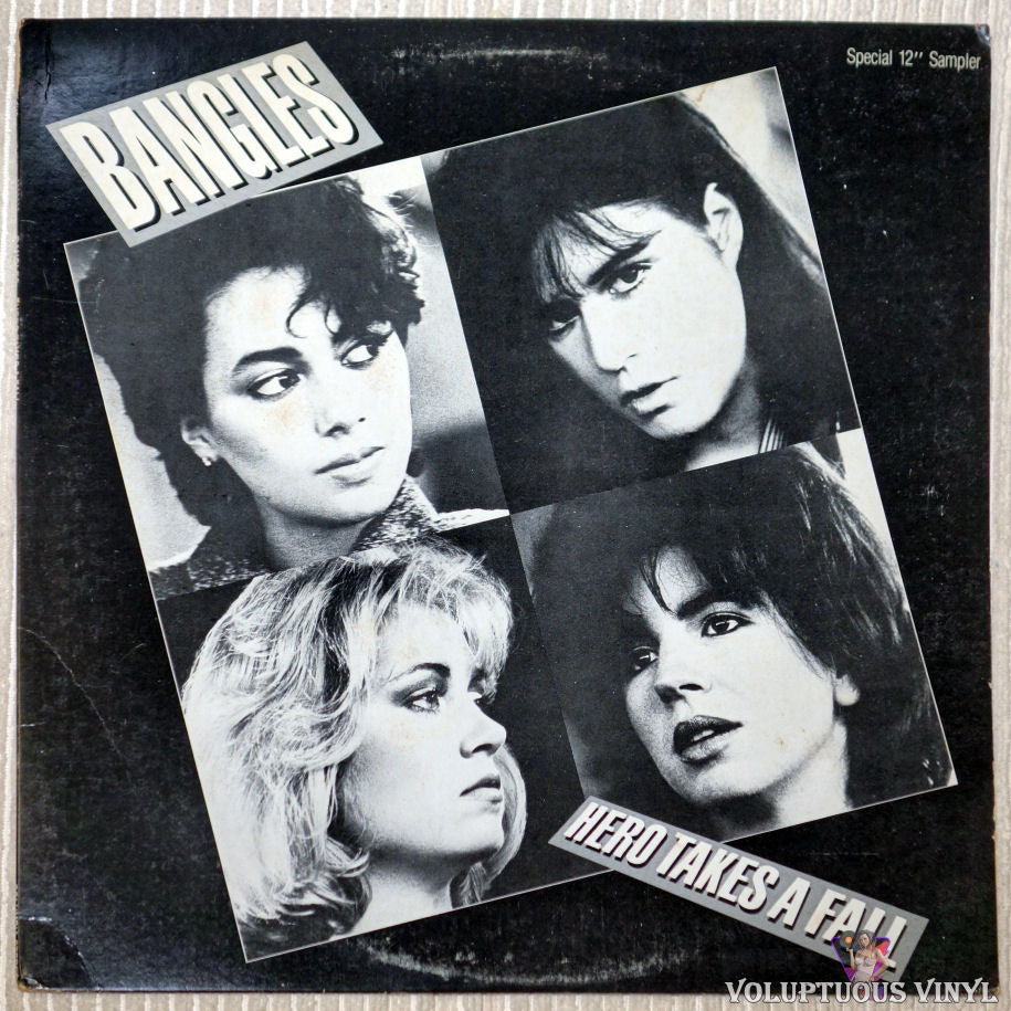 Bangles ‎– Hero Takes A Fall vinyl record front cover