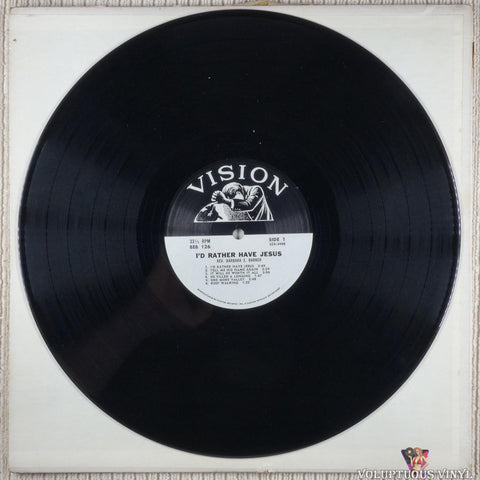Rev. Barbara Barker ‎– I’d Rather Have Jesus vinyl record