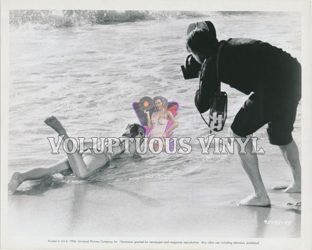 Barbara Bouchet - Agent For H.A.R.M (1966) Bikini Beach Behind The Scenes photograph