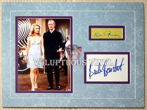 Barbara Bouchet & David Niven - Casino Royale - Matted Photo With Autographs