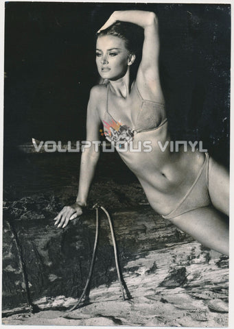 Barbara Bouchet In Bikini "Sculptured Bouchet" Press Photo