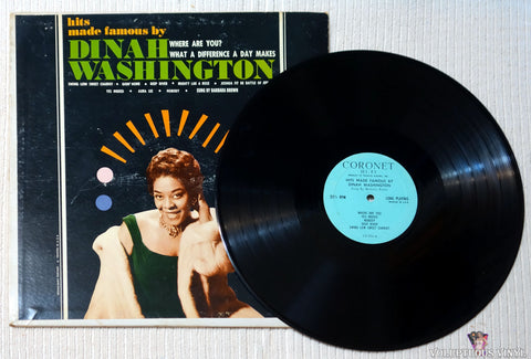 Barbara Brown ‎– Hits Made Famous By Dinah Washington vinyl record 