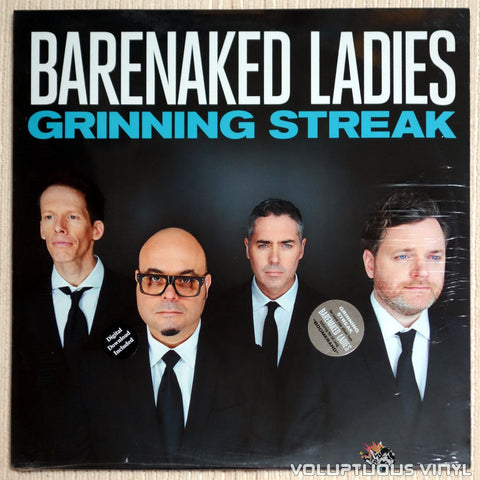 Barenaked Ladies ‎– Grinning Streak - Vinyl Record - Front Cover