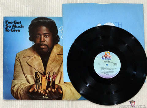 Barry White ‎– I've Got So Much To Give vinyl record