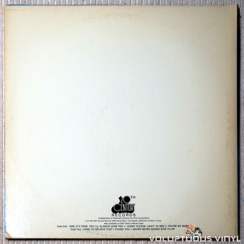 Barry White ‎– Stone Gon' - Vinyl Record - Back Cover