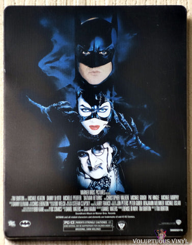 Batman Returns Blu-ray Steelbook back cover