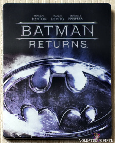 Batman Returns Blu-ray Steelbook front cover