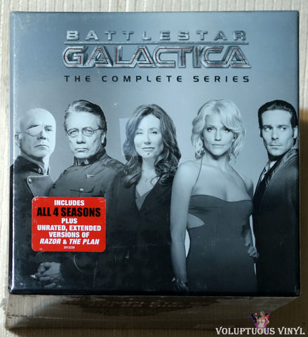 Battlestar Galactica: The Complete Series (2010) 25 x DVD Box Set SEALED
