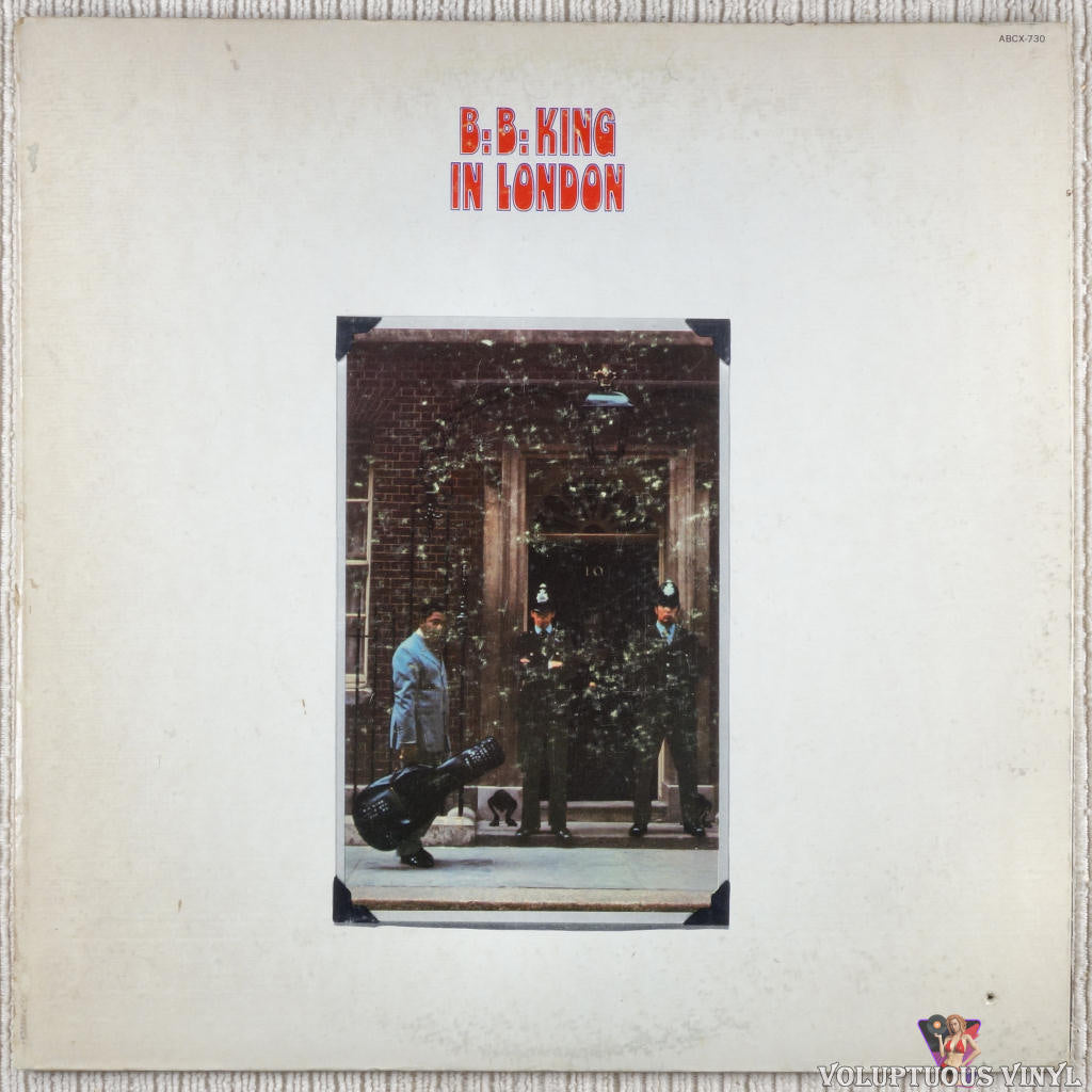 B.B. King – B.B. King In London vinyl record front cover
