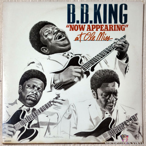 B.B. King ‎– B.B. King "Now Appearing" At Ole Miss vinyl record front cover