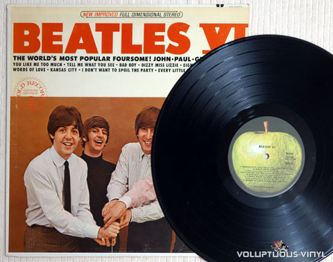 The Beatles ‎– Beatles VI - Vinyl Record