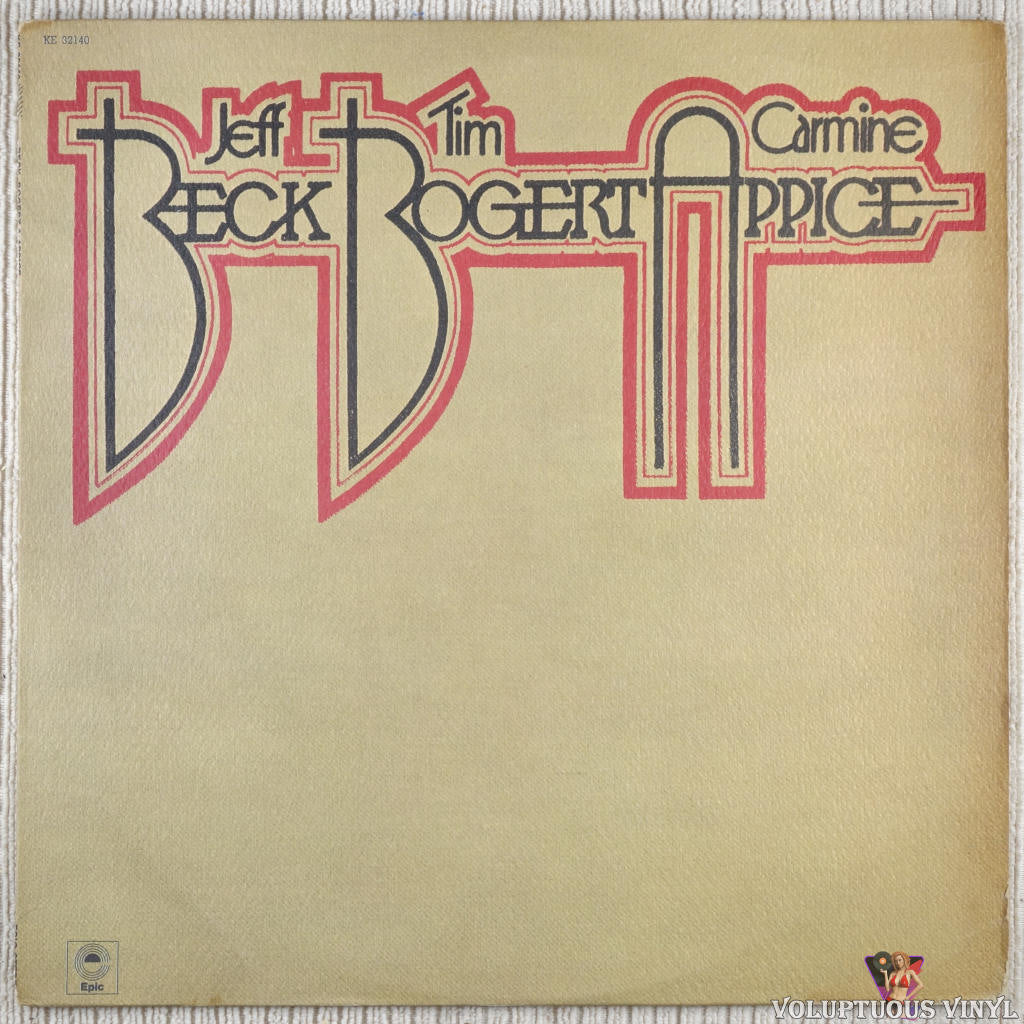 Beck, Bogert & Appice – Beck, Bogert & Appice vinyl record front cover
