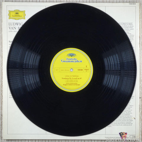 Beethoven - Berliner Philharmoniker • Herbert von Karajan – Symphonie Nr. 5 vinyl record