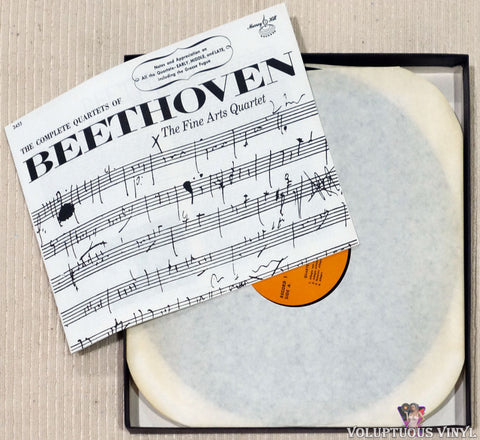 Beethoven, The Fine Arts Quartet ‎– Complete String Quartets vinyl record